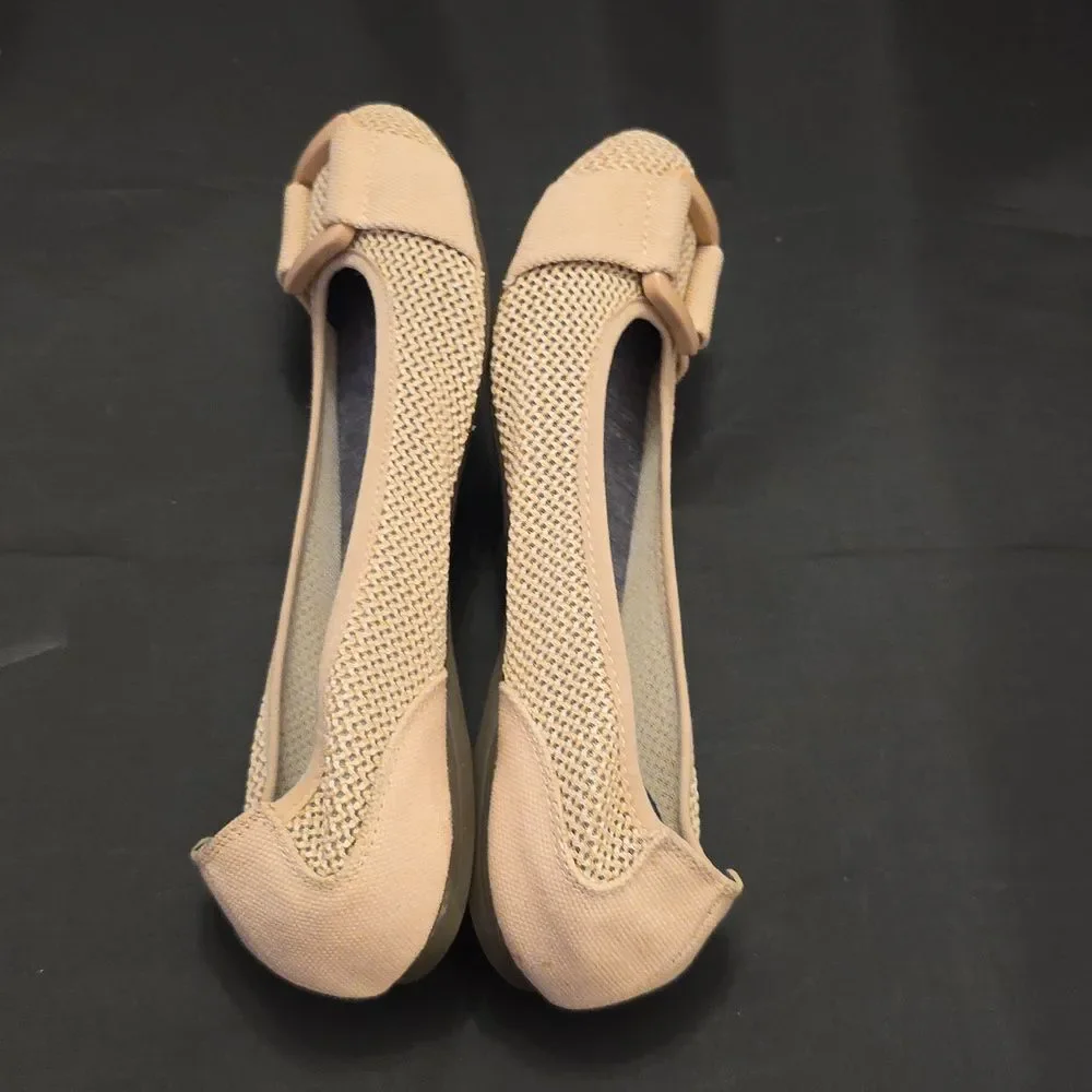 DR SCHILL'S MEMORY FOAM. FRANKIE MESH COOL FIT DESIGN SLIP ON WOMEN FLATS